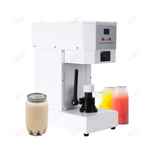 Nieuwste Producten Nieuwe Stijl Handmatige Semi-Volautomatische Boba Thee Cup Afdichting Cup Kan Sealer Melk Thee Winkel Blikken Blik Sluitmachine