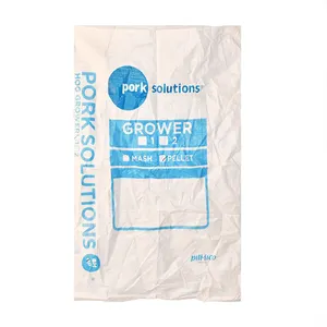25 kg 50 kg tamanho personalizado pp saco tecido de polipropileno para segurar o arroz, trigo, alimentos, grãos
