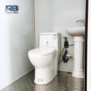 Baño Portátil Moderno Prefabricado, Baño Pequeño con Ducha, Contenedor para el Hogar, Inodoro Portátil de Buena Calidad, Baño Móvil - Product Image 5