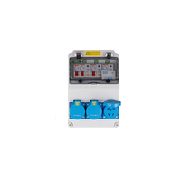 Boîtier de maintenance électrique 170 * 248 * 140mm 1p IP44/67 en PC pour prise industrielle et boîte de sortie électrique