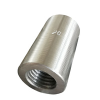 Coupleur métrique parallèle pour filetages, coupleur d'ancrage pour barres d'armature, connecteur mécanique rapide pour renforcement