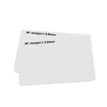 Пользовательские персонализированные печатные пластиковые пустые белые карты Rfid чип ПВХ карты