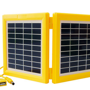 ソーラーエネルギーソーラーキャンプライトを充電する電話付きポータブル2Wソーラーランタン - Product Image 1