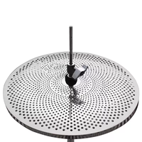 Indoor Practice Mute Cymbals Low Volume Cymbal Set 14 Hi-hat+16 Crash+18 Crash+20 Ride