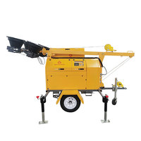 Générateur diesel Perkins/Kubota/Yanmar, tour d'éclairage, tours d'éclairage LED