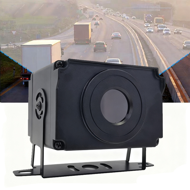 Intelligent Vehicle Mounted Thermal Imaging Camera with AI Human Vehicle Detection Waterproof, for Night Vision Security Patrol