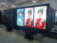 Écrans numériques pour menu drive-thru à triple écran extérieur LDZdisplay, haute luminosité 2500 nits, 55 pouces, pour les restaurants de restauration rapide