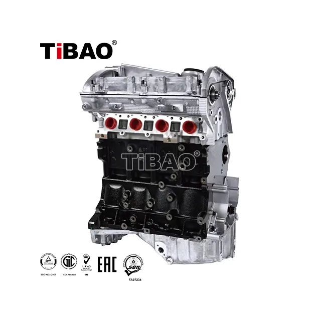 TiBAO EA113 B5 1.8T ANQ ชุดประกอบเครื่องยนต์4สูบสำหรับ Audi A4 A6 VW Passat Sagitar Bora