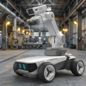 Brazo robótico inteligente con control remoto de 2.4G, WiFi, FPV y cámara 5G; control por aplicación desde el vehículo para camiones de transporte. - Product Image 1