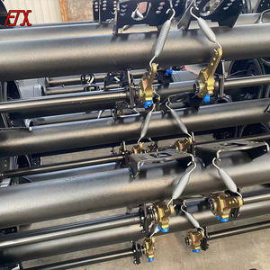 Trung Quốc Trailer bộ phận <span class=keywords><strong>Fuwa</strong></span> trục 13 tấn 16ton Bên ngoài Vòng trục Mỹ Trailer 3 trục và hệ thống treo cho Trailer bán - Product Image 2