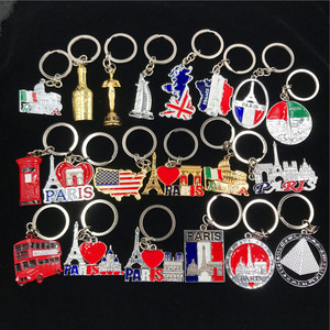 Porte-clés en alliage de style européen, qualité export, solide, pour usage professionnel, sans impression, <span class=keywords><strong>France</strong></span>, Italie, Royaume-Uni, États-Unis, Émirats arabes unis, Égypte - Product Image 1