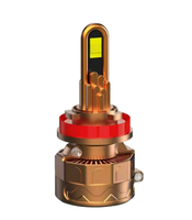 Ampoules de phares LED 130W 6500LM 6000K blanc froid, étanches IP68, compatibles H1 H7 H11 H4, phares avant de voiture super lumineux