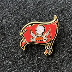 San Francisco 49ers Badge numérique imprimé métal broche broche sport thème bijoux pour pour épinglette fabricant NFLTeams Logo Offre Spéciale - Product Image 4