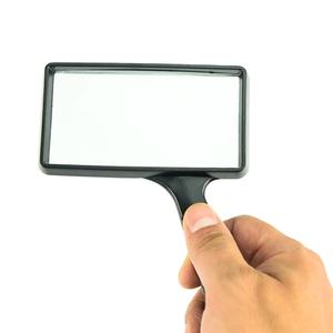 आयताकार हाथ में बड़े पढ़ने आवर्धक कांच 2.5X - Product Image 3