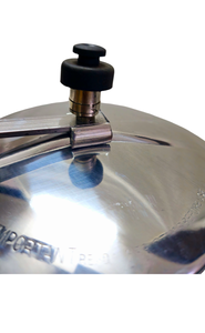 Cuisinière à pression en acier inoxydable de haute qualité 7 litres Étoile d'or Facile à nettoyer Vente directe d'usine pour cuisinière à induction - Product Image 3