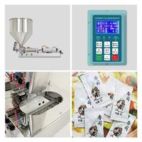 Máquina Multifuncional para Envasar Líquidos, Salsas, Miel, Aceite, Mermelada, Ketchup en Bolsitas con Impresora de Fecha