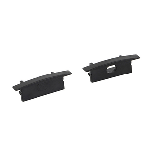 Profilo in Alluminio Anodizzato Nero 6063 T5 Premium per Strisce LED Flessibili, Montaggio a Incasso per Pareti e Soffitti - Product Image 4