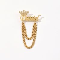 316L RVS op maat gemaakte revers speld broche gepersonaliseerd naam logo ontwerp goud zilver rosé emaille metalen badges groothandel OEM