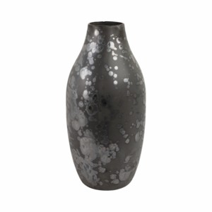 Vase ovale classique en céramique, poterie moderne mouchetée, pour la décoration de salon, chambre à coucher, présentation et mise en valeur. - Product Image 4