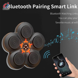 Chengji <strong>Boxing</strong> Music Machine High Quality Led Lighted Music Five Hole Home Gloves Wall Smart Music <strong>Boxing</strong> Machine - Product Image 3