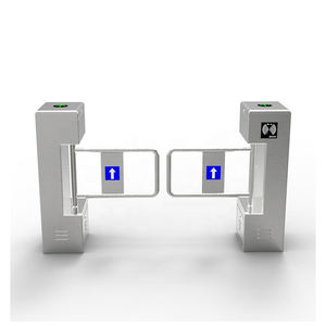 किफायती स्टेनलेस स्टील फिंगरप्रिंट स्पीड टर्नस्टाइल प्रवेश निकास द्वार प्रकार फ्लैप बैरियर गेट प्रकार फ्लैप बाधा ip55 सुरक्षा - Product Image 1
