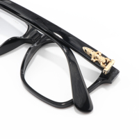 Montures de lunettes optiques unisexes tendance pour hommes et femmes, adaptées à toutes les formes de visage, pour lunettes de vue sur ordonnance, personnalisation du logo