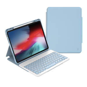 Custodia per tastiera WiWU 2 in 1 con protezione wireless per tablet iOS, antiurto, con tastiera in inglese e arabo - Product Image 3