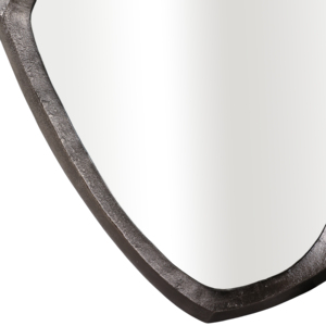 Specchio da parete moderno asimmetrico, scultura decorativa per camera da letto, corridoio, ingresso, soggiorno. - Product Image 4