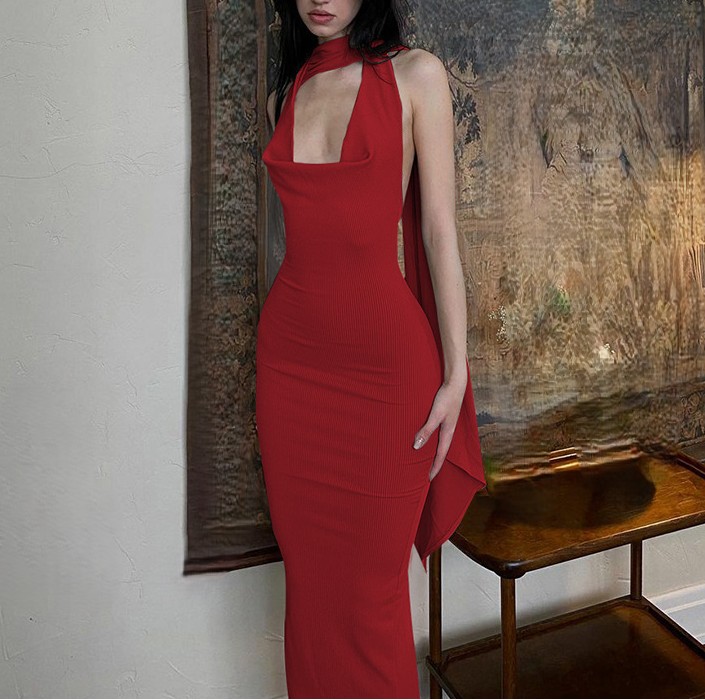 long orange lace dress Baltic Born Womens Summerlin Lace Top Maxi Dress | Rust main image 1