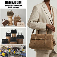 Sac à main vintage en daim LZ pour femme, grande capacité, sac à bandoulière en cuir véritable, sac à main à bandoulière, logo personnalisé