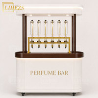 Table de bar à parfums de luxe interactive, style minimaliste, vente en gros, pour mariage