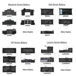 แบตเตอรี่แล็ปท็อปสำหรับ macbook/dell/<span class=keywords><strong>hp</strong></span>/lenovo/asus/acer F3YGT SR03XL L17C3PG2 A1618 C41N1731 - Product Image 2
