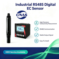 Capteur de conductivité de l'eau RS485, compteur EC en ligne, TDS/salinité/température, trois en un, Modbus RTU