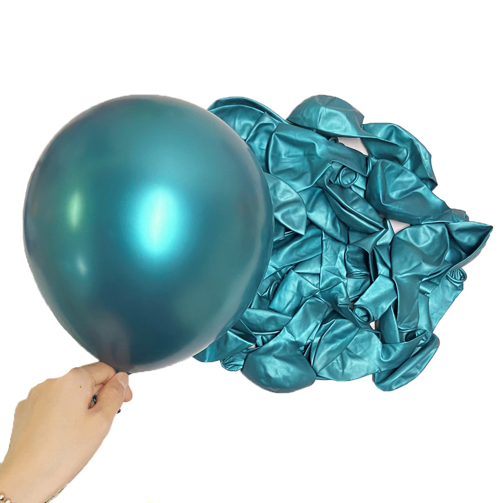 Teal de metal