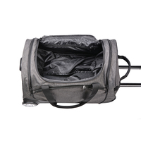 Sac de sport à roulettes personnalisé avec roues Grand sac de voyage à roulettes carré et robuste Sac à bagages géant pour le sport Grand sac de voyage à roulettes