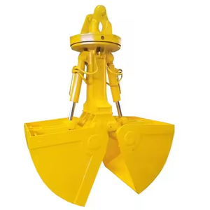 Handhabung Maschinen Heavy Duty Clam shell Grab Bucket Kran Muschel Shell Grab Bucket Double Open Grab für Bulk Cargo