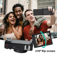 Caméra 360° Ultra HD 8K à écran rotatif de 3 pouces, grand angle de 90°, zoom optique 10x-20x, anti-tremblement, professionnelle, en promotion sur Amz