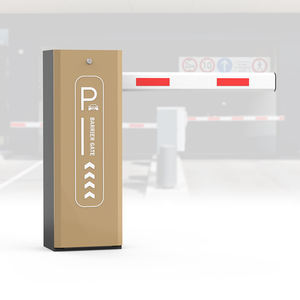 Barriera Automatica ad Alta Velocità HCW con Braccio a Sbarra in Acciaio Zincato Verniciato a Polvere Laminato a Freddo di Grado Ingegneristico Riflettente per il Traffico Stradale - Product Image 1