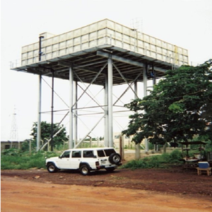 GRP <span class=keywords><strong>in</strong></span> fibra di vetro di <span class=keywords><strong>plastica</strong></span> serbatoio di acqua 30000 <span class=keywords><strong>litri</strong></span> sulla torre - Product Image 6