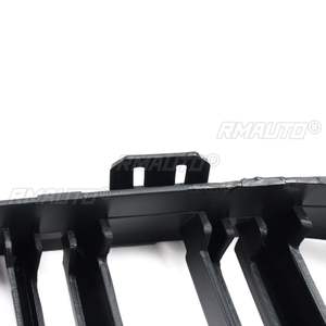 Ensemble de 4 grilles de calandre avant double lamelles style « kidney » pour BMW E90 E91 2005-2008/BMW Série 5 F10 2009-2016 E39 G30 G38 F11 E36 - Product Image 5