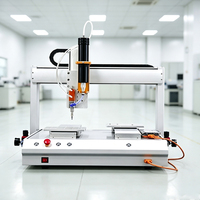 Machine de distribution automatique à trois axes pour bureau, petite pipette de précision, équipement de distribution pour composants LED et écrans d'affichage