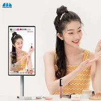 Équipement de diffusion en direct extérieur Écran tactile LCD interactif intelligent de 21.5 pouces Android Smart Tv Portable Deepseek Display