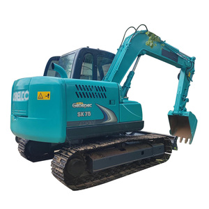 รถขุดตีนตะขาบ Kobelco Sk75 มือสองญี่ปุ่นแท้ ราคาถูก น้ำหนัก 7.5 ตัน เหมาะสำหรับใช้ในบ้านหรือฟาร์ม - Product Image 1