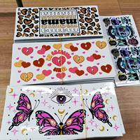 Transferts UV DTF 16oz pour tasses et mugs, personnalisables, prêts à être expédiés directement de l'usine pour la Saint-Valentin
