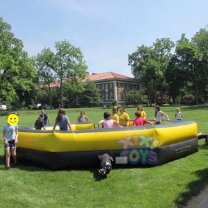 Xixi đồ chơi giá rẻ multiplayers thổi lên teambuilding trò chơi bóng đá lĩnh vực Inflatable <span class=keywords><strong>Gaga</strong></span> bóng <span class=keywords><strong>Pit</strong></span> cho trẻ em - Product Image 3