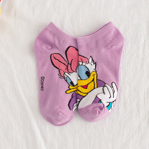 Femmes mignon dessin animé Anime lumière bouche bateau été chaussettes polyvalent nouveau bonbon couleur bas de <span class=keywords><strong>noël</strong></span> - Product Image 2