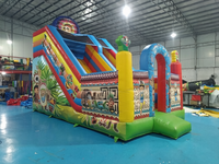 Kastil Tiup Terlaris, Lapangan Bermain Anak, Trampolin Keluarga, Perosotan Taman, Stan Kastil Tiup