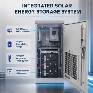 Armoire <span class=keywords><strong>d</strong></span>'alimentation pour communication par <span class=keywords><strong>satellite</strong></span> 1000W 3000W avec batterie Li-ion 100Ah pour système <span class=keywords><strong>d</strong></span>'alimentation des télécommunications - Product Image 3