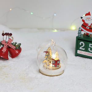 <span class=keywords><strong>Boule</strong></span> d'ornement lumineuse LED <span class=keywords><strong>de</strong></span> <span class=keywords><strong>Noël</strong></span> <span class=keywords><strong>personnalisée</strong></span> 80 mm Boules <span class=keywords><strong>de</strong></span> <span class=keywords><strong>Noël</strong></span> personnalisées personnalisées - Product Image 6