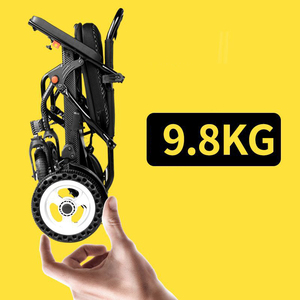 2025년 트렌드 상품 신제품 올 알루미늄 프레임 합금 장애인 케어 휴대용 휠체어 접이식 경량 휠체어 - Product Image 4